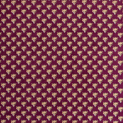 Gaston Y Daniela LCT1077.005.0 Raposu Upholstery Fabric in Burdeos/Burgundy/red/Gold