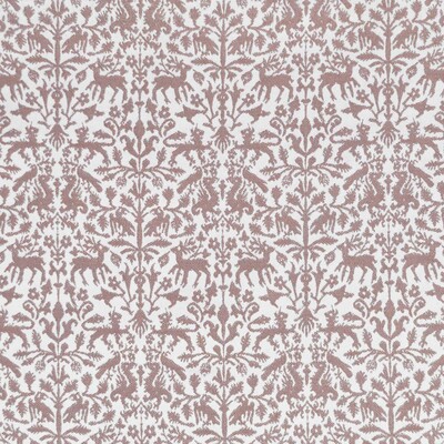 Gaston Y Daniela LCT1112.007.0 Augusta Emerita Upholstery Fabric in Rosa Viejo/White/Pink/Salmon