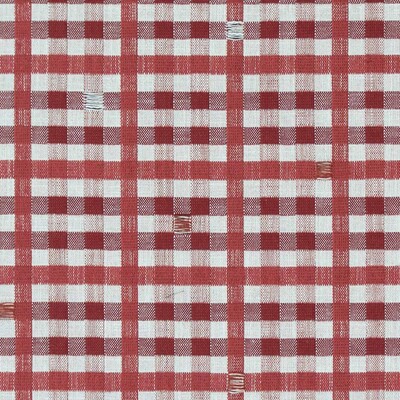 Gaston Y Daniela LCT1130.005.0 Trajano Upholstery Fabric in Ladrillo/White/Red