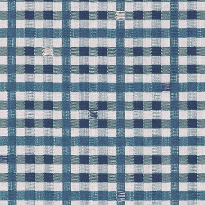 Gaston Y Daniela LCT1130.009.0 Trajano Upholstery Fabric in Azul Plomo/White/Blue