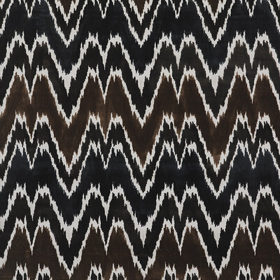 Gaston Y Daniela LCT5359.002.0 Alejandro Upholstery Fabric in Marino/chocolate/Multi/Dark Blue/Brown