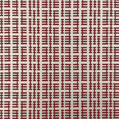 Gaston Y Daniela LCT5468.002.0 Tiana Upholstery Fabric in Rojo/Burgundy/Ivory