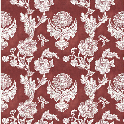 Gaston Y Daniela LCT5483.007.0 Chitina Multipurpose Fabric in Rojo/Burgundy/red/White