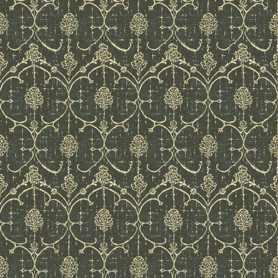 Gaston Y Daniela LCT5487.001.0 Lorenzo Upholstery Fabric in Gris/Charcoal/Grey/Bronze