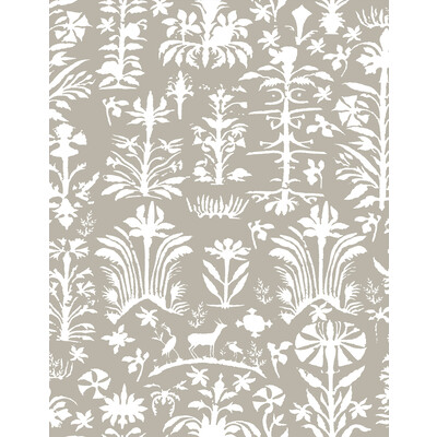 Gaston Y Daniela LCW1035.005.0 Salinas Wp Wallcovering Fabric in Gris/Light Grey/Grey