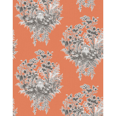 Gaston Y Daniela LCW1036.002.0 Valjunco Wp Wallcovering Fabric in Naranja/Orange