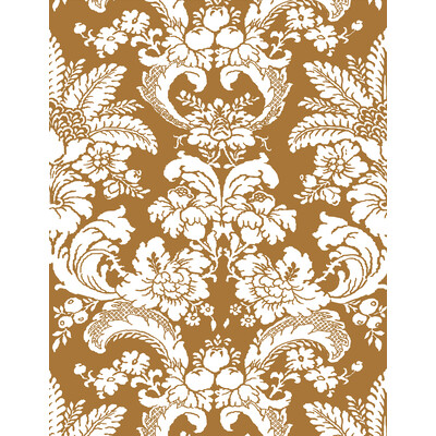 Gaston Y Daniela LCW1037.003.0 Grajal Wp Wallcovering Fabric in Ocre/Gold/Yellow/Camel
