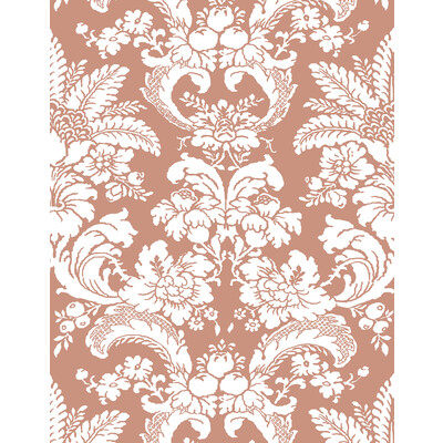 Gaston Y Daniela LCW1037.004.0 Grajal Wp Wallcovering Fabric in Rosa/Pink/Salmon