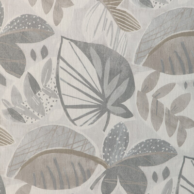Kravet Basics LEAF-A-LOT.11.0 Leaf-a-lot Multipurpose Fabric in Dove/White/Bronze/Grey