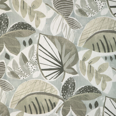 Kravet Basics LEAF-A-LOT.6.0 Leaf-a-lot Multipurpose Fabric in Rattan/White/Grey/Brown