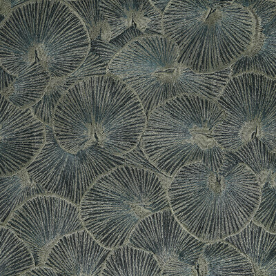 Kravet Design LZ-30357.04.0 Lotus Drapery Fabric in Blue/Black