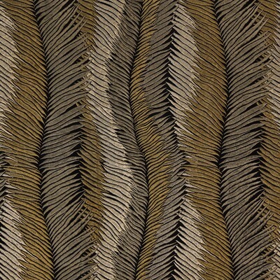 Kravet Couture LZ-30414.09.0 Plumage Multipurpose Fabric in Grey/Gold/Metallic