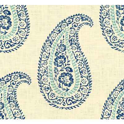 Kravet Design MADIRA.513.0 Madira Multipurpose Fabric in Ivory , Indigo , Sea