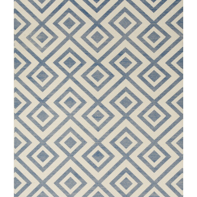 Lee Jofa P2009006.15.0 Fiorentina Wallcovering in Blue/ivory/Blue/White