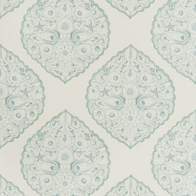 Lee Jofa P2018104.123.0 Lido Paper Wallcovering in Mist/Turquoise