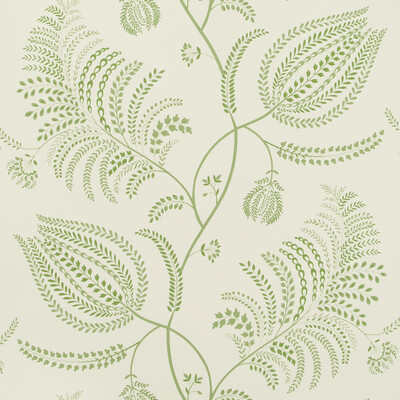 Lee Jofa P2018105.123.0 Palmero Paper Wallcovering in Leaf/Green/Olive Green