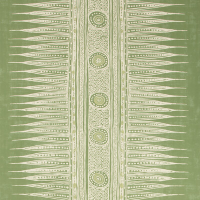 Lee Jofa P2018107.303.0 Indian Zag Paper Wallcovering in Leaf/Green