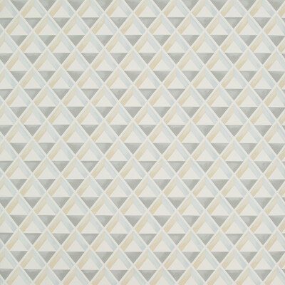 Lee Jofa P2018108.165.0 Cannes Paper Wallcovering in Blue/beige/Multi/Light Blue/Beige