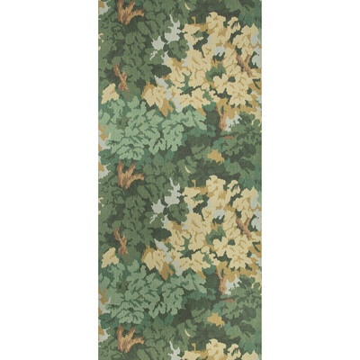 Lee Jofa P2019106.34.0 Arley Paper Wallcovering in Ivy/Multi/Green/Gold