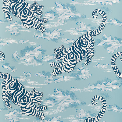 Lee Jofa P2020107.150.0 Bongol Paper Wallcovering in Sky/Blue