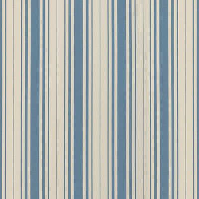 Lee Jofa P2022100.5.0 Baldwin Stripe Wp Wallcovering in Blue