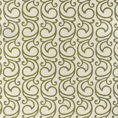 Lee Jofa P2022103.30.0 Serendipity Scroll Wp Wallcovering in Ivy/Green