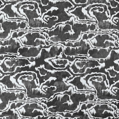 Lee Jofa P2022110.821.0 Riviere Wp Wallcovering in Black/Ivory