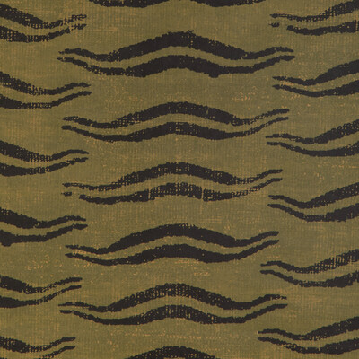 Lee Jofa P2023112.30.0 Beckett Paper Wallcovering in Peridot/Olive Green/Chocolate/Sage