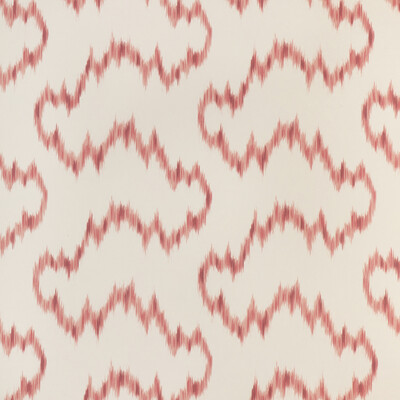 Lee Jofa P2023129.916.0 Mallorcan Ikat Wp Wallcovering in Berry/Ivory/Pink/Red