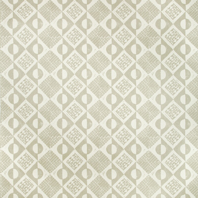 Lee Jofa PBFC-3519.113.0 Circles And Squares Wp Wallcovering in Dove/Taupe/Khaki