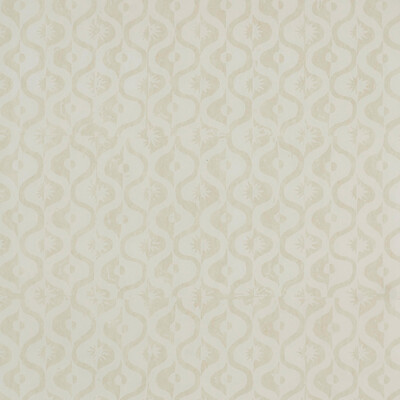 Lee Jofa PBFC-3523.1.0 Small Medallion Wp Wallcovering in Off White/Ivory/Neutral
