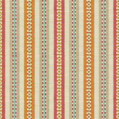 Baker Lifestyle PF50382.4.0 Prasana Multipurpose Fabric in Fuchsia/sienna/Beige/Orange/Pink