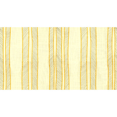 Baker Lifestyle PF50387.3.0 Cords Multipurpose Fabric in Sunshine/Ivory/Yellow/Grey
