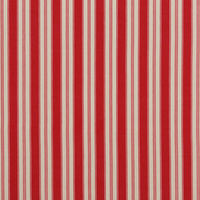 Baker Lifestyle PF50430.4.0 Tango Ticking Multipurpose Fabric in Red/Beige