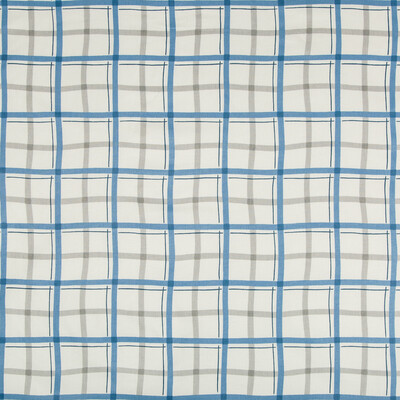 Kravet Basics PLAIDDANCE.511.0 Plaiddance Multipurpose Fabric in White , Blue , Nantucket