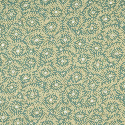 Baker Lifestyle PP50281.10.0 Foxy Multipurpose Fabric in Aqua/Blue/Light Green