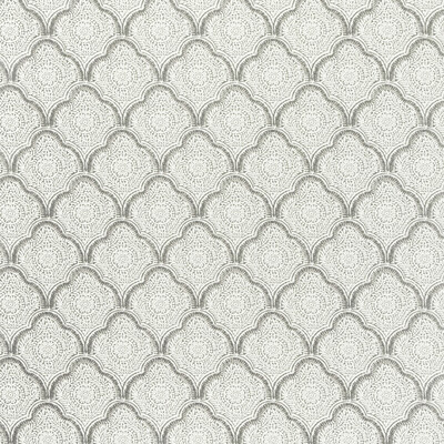 Baker Lifestyle PW78033.1.0 Kashmira Wallcovering in Dove/silver