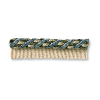Kravet Design T30366.516.0 Cord W/lip Trim Fabric in Blue