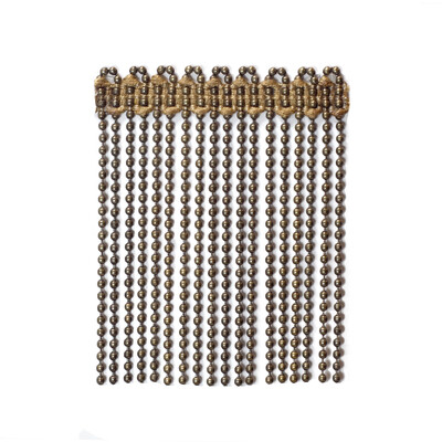 Kravet Couture T30463.44.0 Ball/chain Bull Trim Fabric in Brown ,  , Bronze