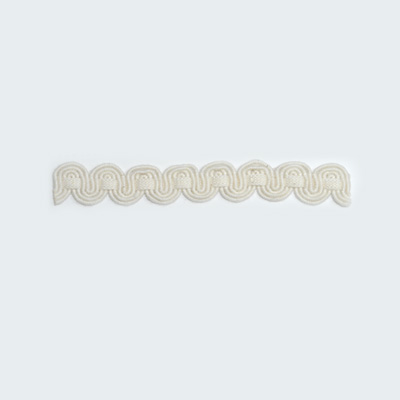 Kravet Design T30495.1.0 Gimp Trim Fabric in White