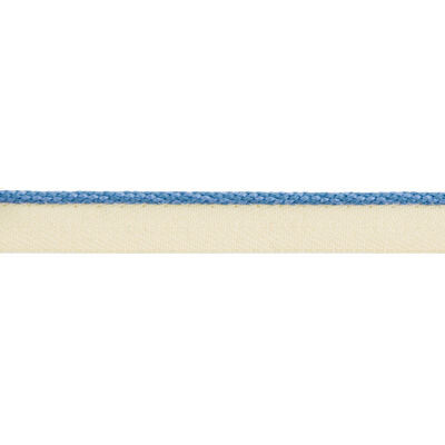 Kravet Design T30562.5.0 Micro Cord Trim Fabric in Blue , Light Blue , Perri Blue
