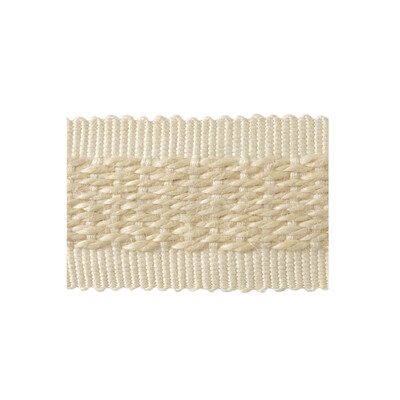 Kravet Design T30618.1.0 Washboard Trim Fabric in White , Beige , Sea Salt