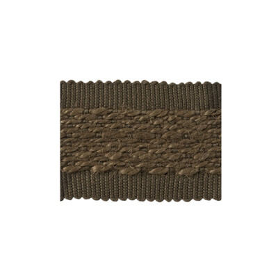 Kravet Design T30618.6.0 Washboard Trim Fabric in Bark/Brown