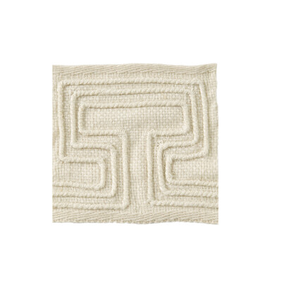 Kravet Couture T30620.1.0 Pathways Trim Fabric in Salt/White