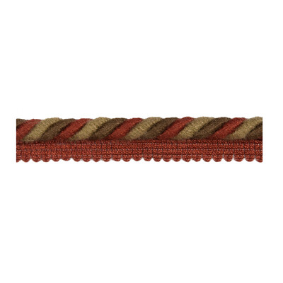Kravet Couture T30621.624.0 Sticks Trim Fabric in Fireside/Burgundy/red/Grey/Brown