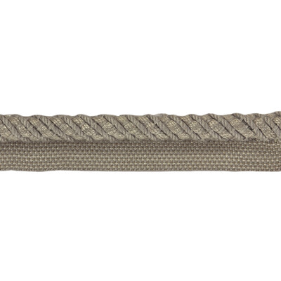 Kravet Couture T30630.1818.0 Curler Cord Trim Fabric in Grey , Grey , Stone