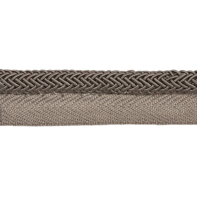 Kravet Design T30646.818.0 Electric Edge Trim Fabric in Grey , Grey , Gravel