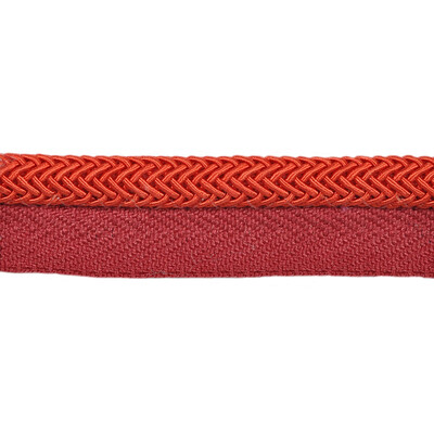 Kravet Design T30646.924.0 Electric Edge Trim Fabric in Fanta/Orange/Burgundy/red