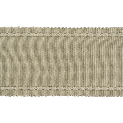 Kravet Design T30733.11.0 Cable Edge Band Trim Fabric in Grey , Light Grey , Dove