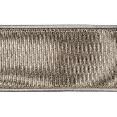 Kravet Design T30743.818.0 Satin Edge Band Trim Fabric in Grey ,  , Smoke